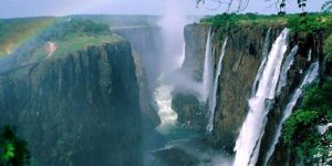 Victoria Falls rainbow