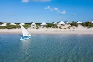 Azura Marlin Lodge beach view, Mozambique